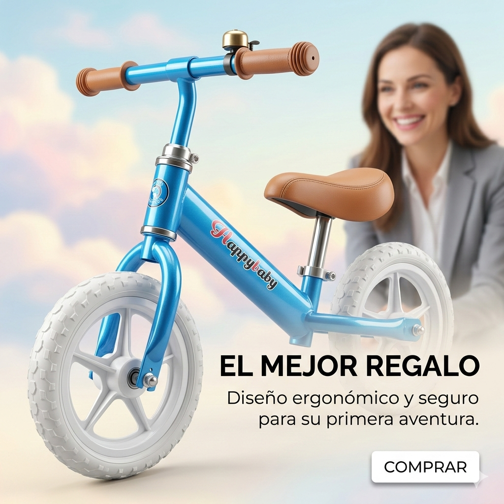 BICICLETA SIN PEDALES PARA NIÑO